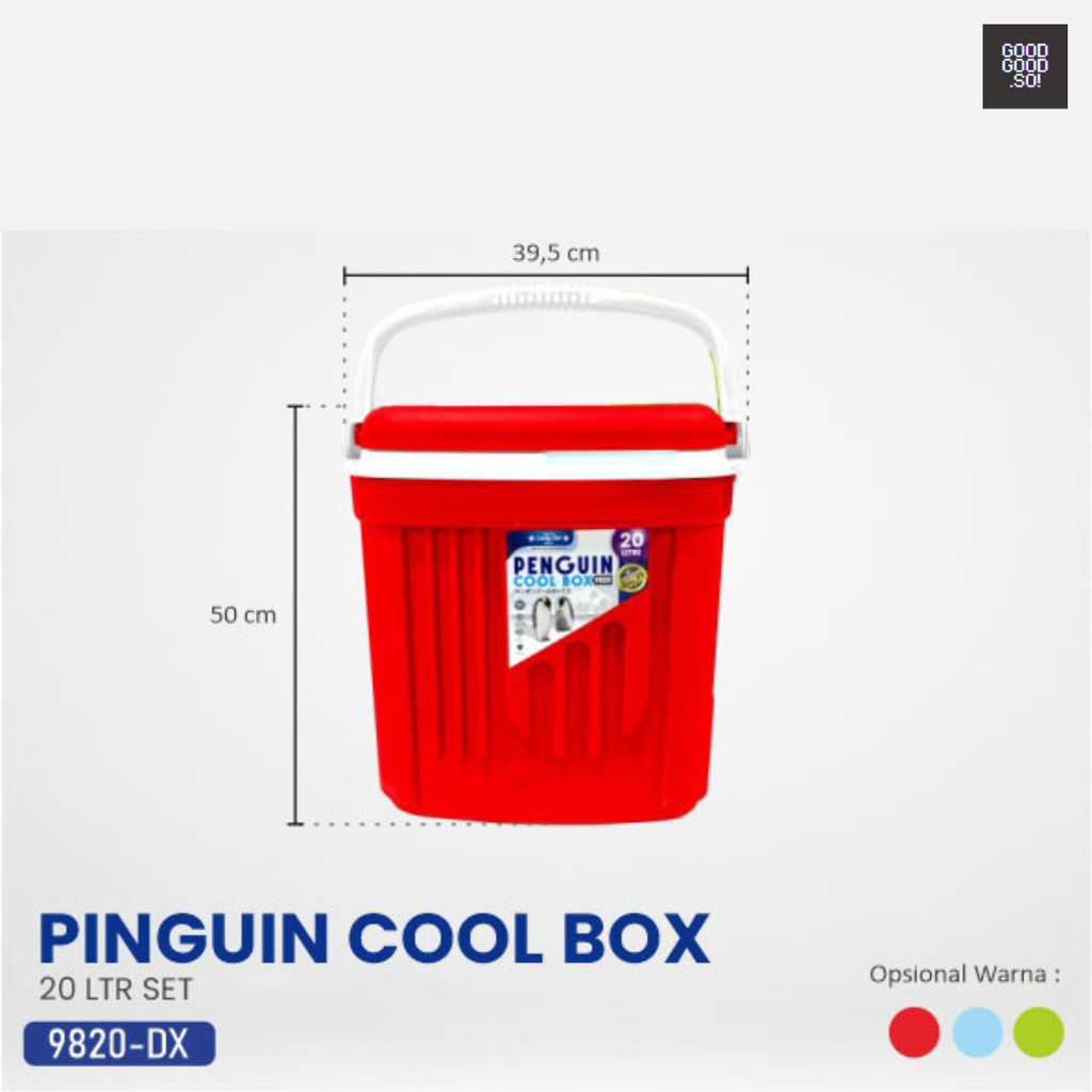 COOL BOX /BOX ES / TEMPAT MINUMAN / PENGUIN COOL BOX 20 LITER