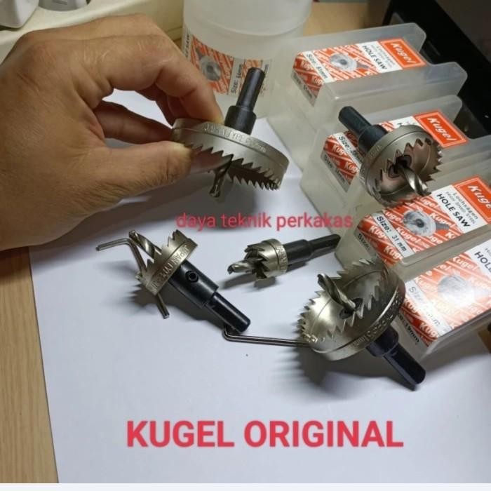 PROMO KUGEL HOLE SAW HSS 100MM BESI HSS KUGEL / MTA BOR HOLE SAW BESI 100MM 95MM 80MM - 75MM gpt