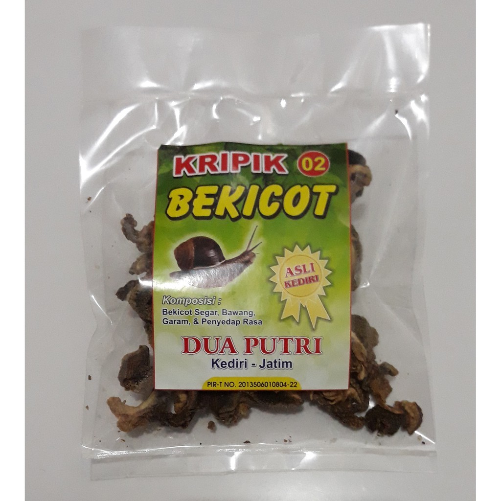 

PG SOFT [TERLARIS] DUA PUTRI KRIPIK BEKICOT 02 Isi 30Gram Oleh Oleh Kediri