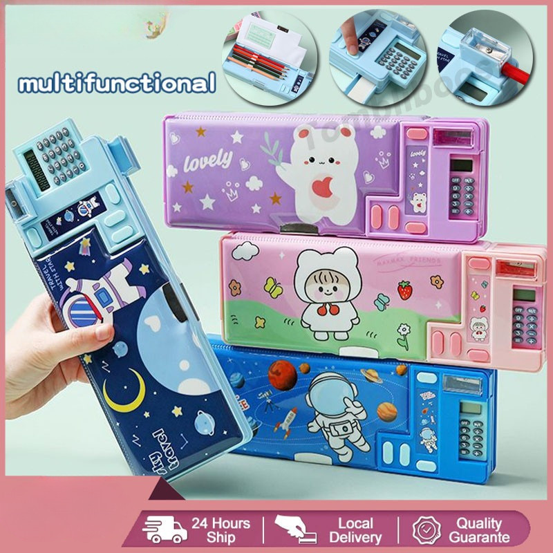 

Tempat Pensil Multifungsi Kuromi Untuk Anak Perempuan, Tempat Pensil Otomatis Dengan Kunci Kata Sandi