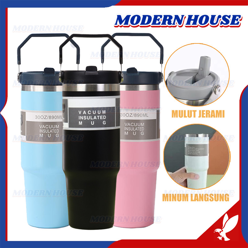 Tumbler Stainless 890ml Tumbler es batu tahan lama Vacuum Insulated Tumbler Tahan
