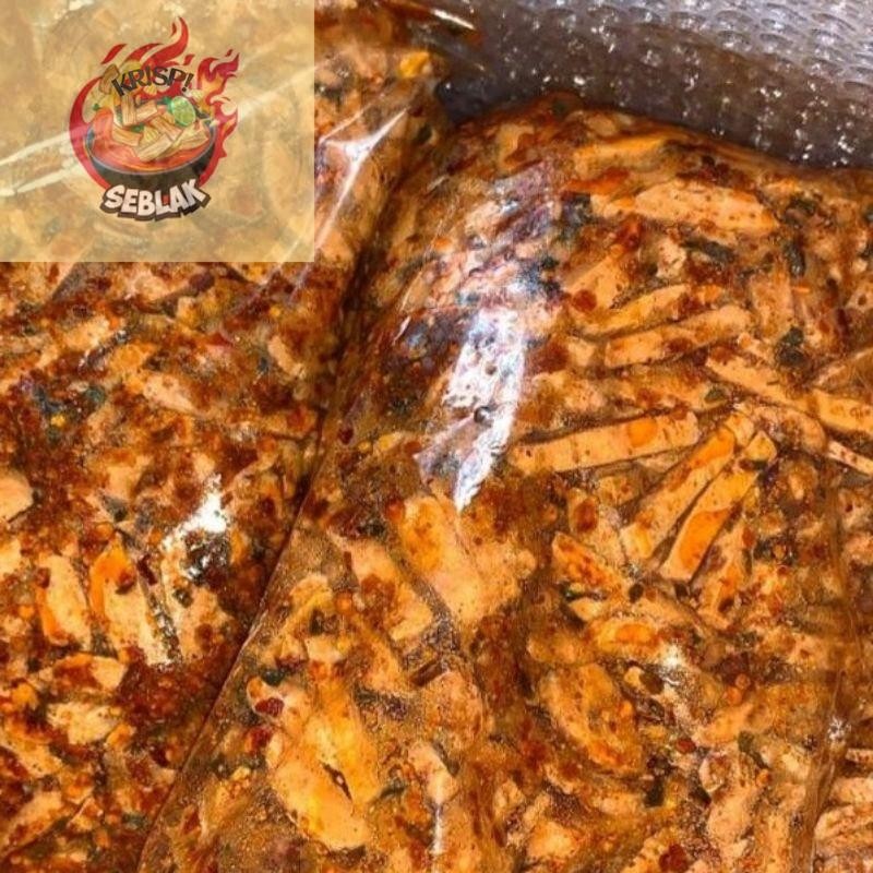 

Seblak krispi BASRENG PEDAS DAUN JERUK 500 GRAM 1KG 250 GRAM MURAH VIRAL TIKTOK MAKANAN PEDAS MURAH CEMILAN KERING