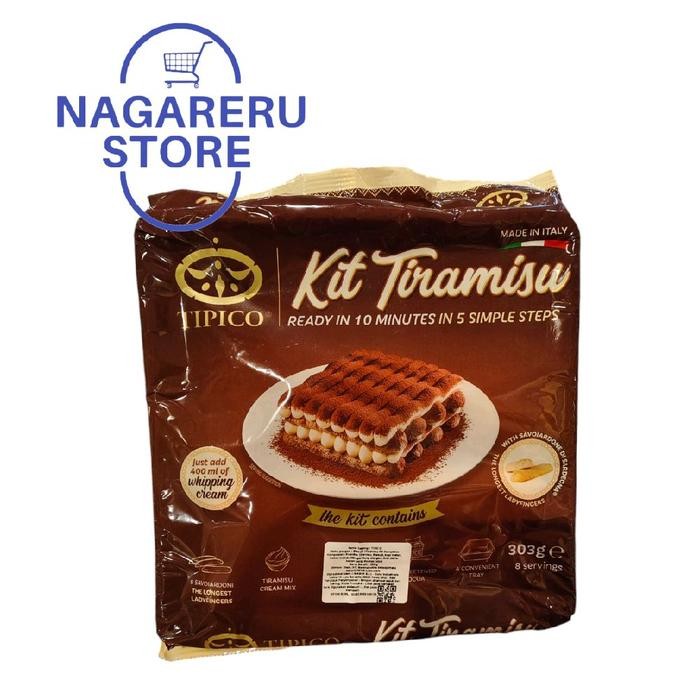 

Tipico kit tiramisu biscuit 303gr