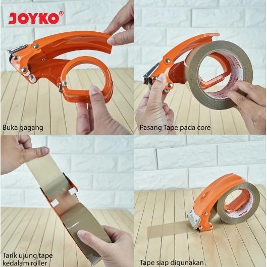 

Joyko Tape Cutter TC-119 | Pemotong Pita Perekat