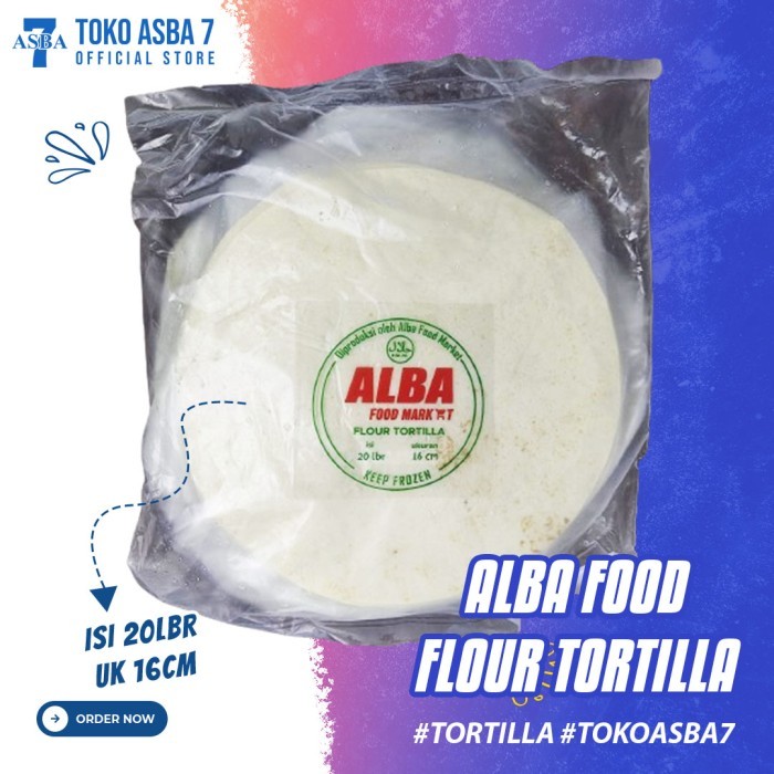

ALBA FLOUR TORTILLA ALL UKURAN