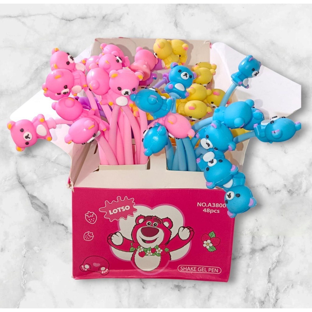 

Pulpen Gel Silikon Motif Karakter Lucu Elastis / Pulpen Lentur Letoy / Pulpen Goyang Boneka Kartun Lucu Imut BZ