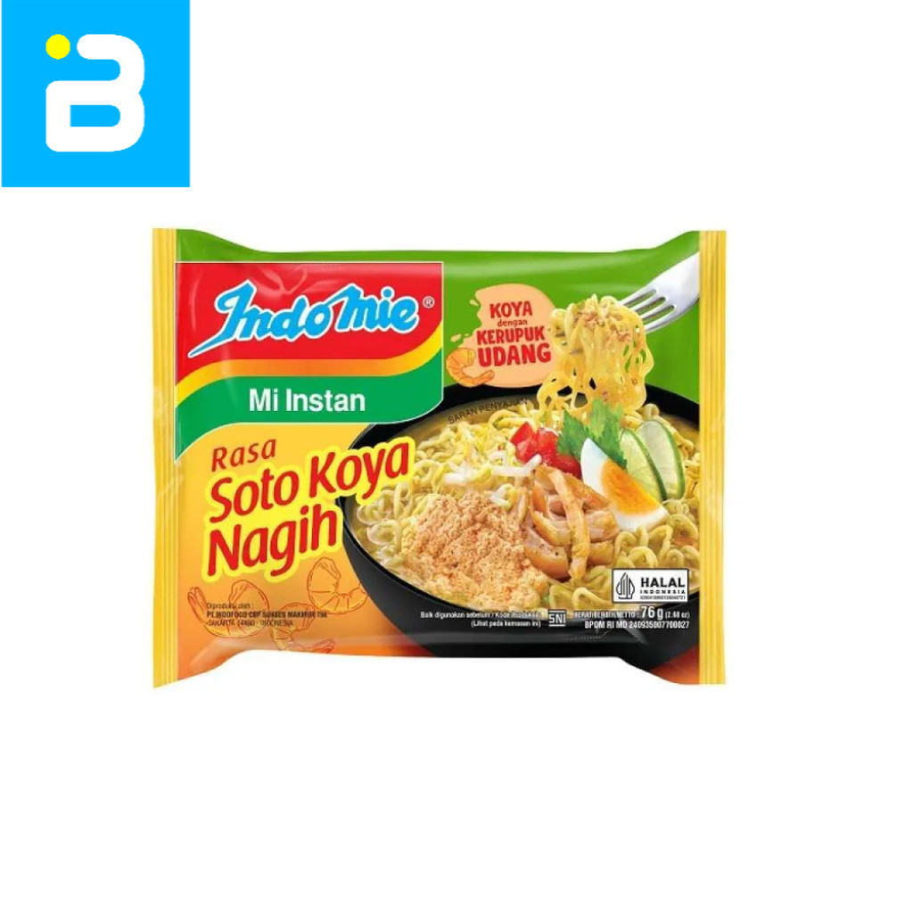 

Indomie Soto Koya Nagih 76G