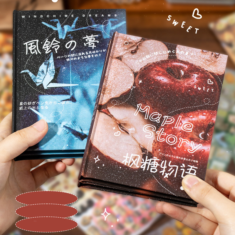 

Mr.Paper 30pcs star sand notes flash sand PET cut film sticker book Korean kawaii DIY handbook material collage diary calendar