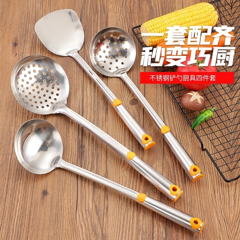 KitchenTic - King Balance Set Spatula Dapur Stainless Steel - Irus Serbaguna SET