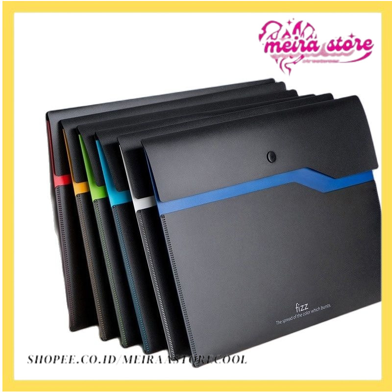 

Youpin Fizz Filing Product A4 File Holder School Organizer 2-Layer Large Capacity Document Bag Business Briefcase Office