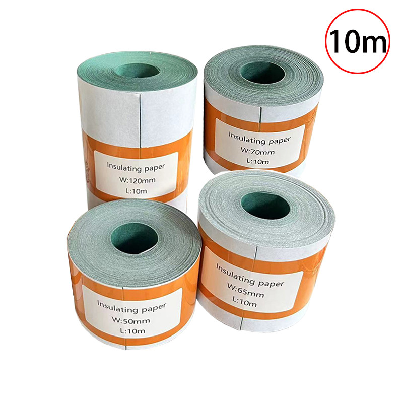 

10m fish paper insulation paper 18650/21700/26650/32650 battery insulation paper with glue solar lifepo4 cells insulation pape