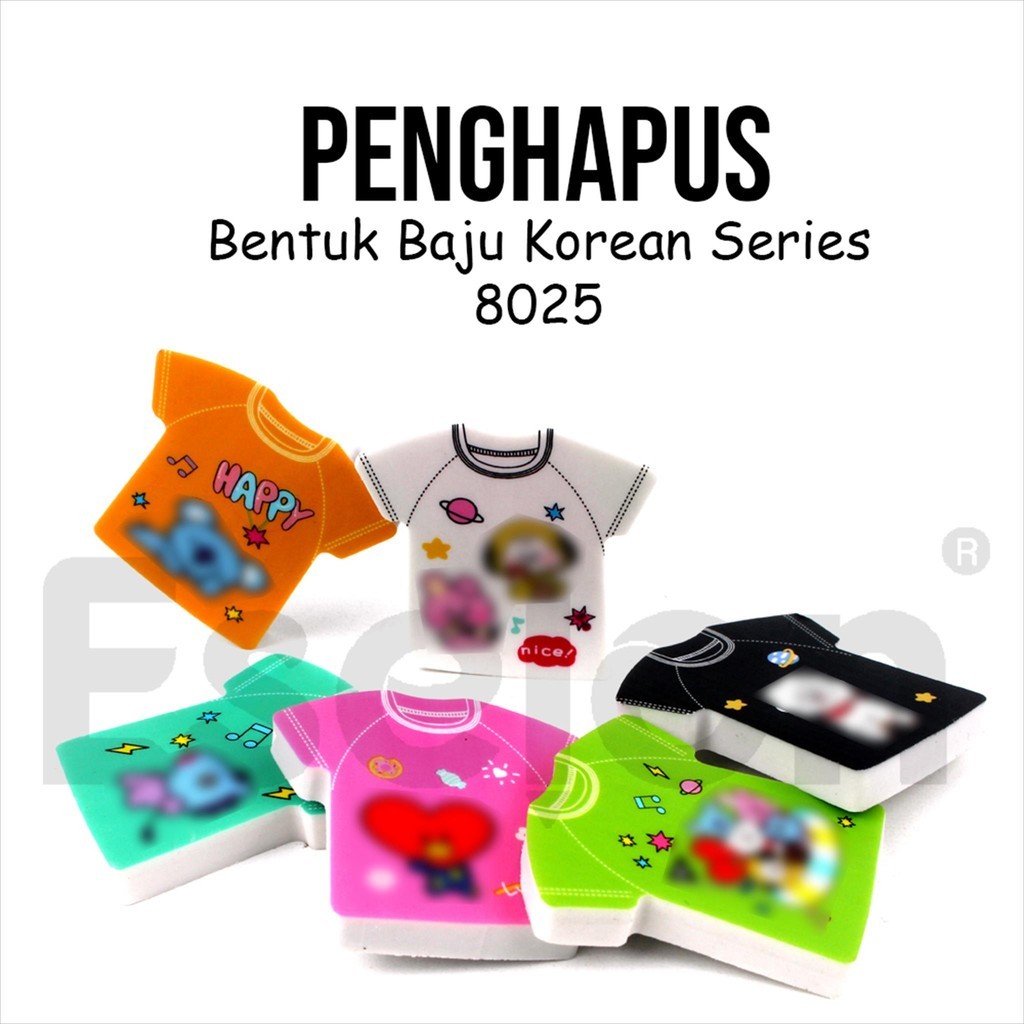 

❤️️1pc Penghapus Model Baju 8025 / 1buah Penghapus Fancy❤️️
