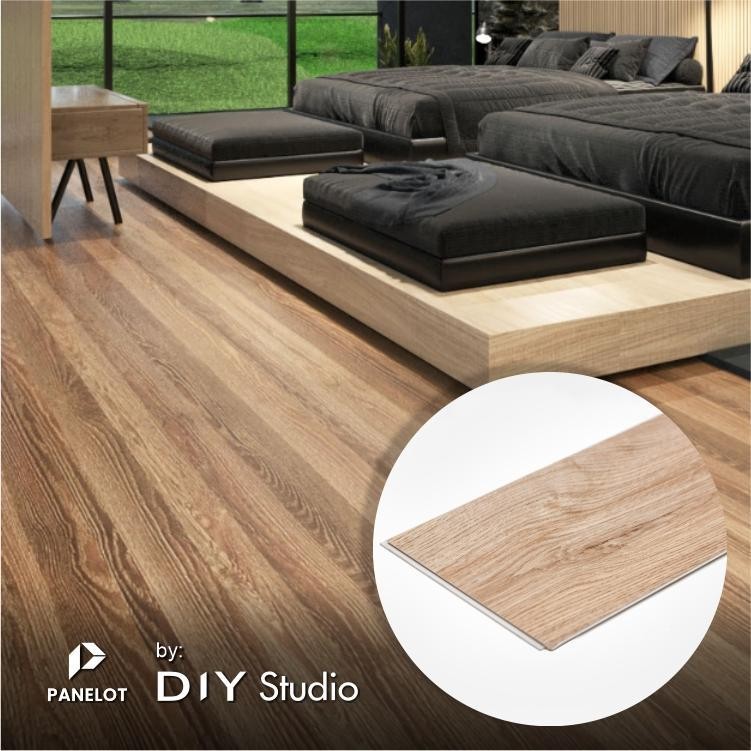 TERLARISPanelot lantai spc | spc floor | parkit | DIY Studio | lantai motif kayu | lantai modern
