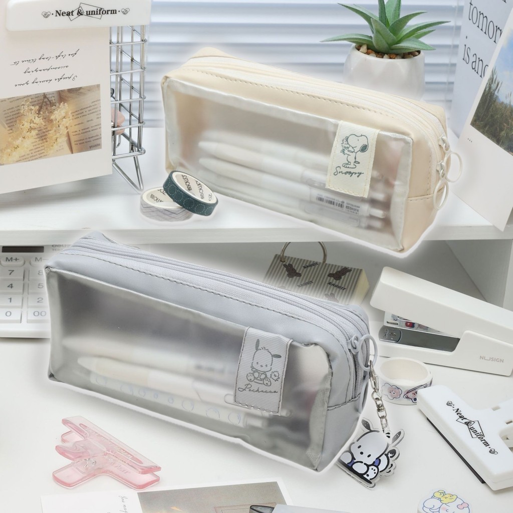 Kapasitas Besar Kotak Pensil Tempat Pensil Murid Kotak Alat Tulis Pensil Besar