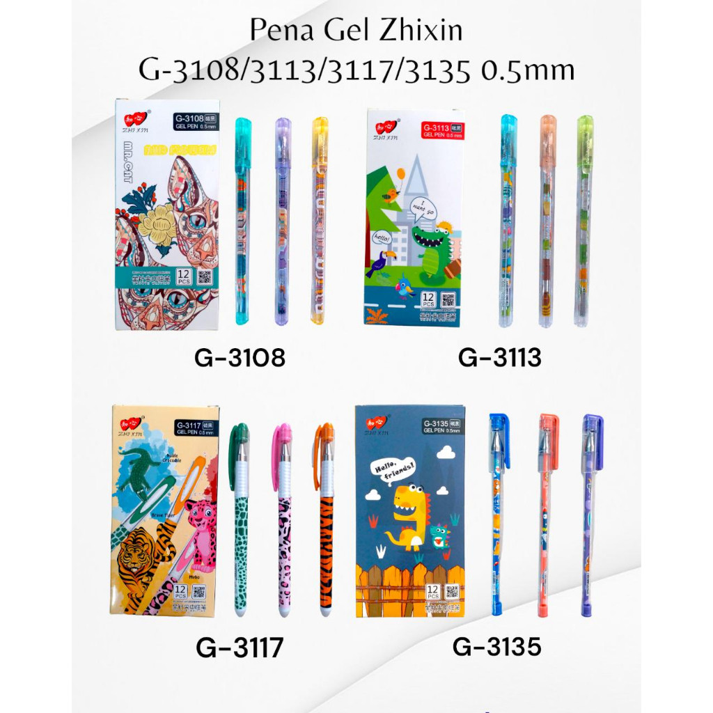 

[SDW] pekanbaru/Pena Gel zhixin 0.5 mm