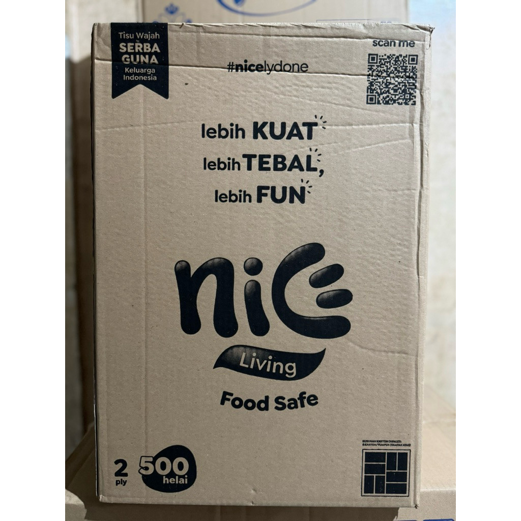 Tisu Nice 500 helai @36 pcs / 1 dus
