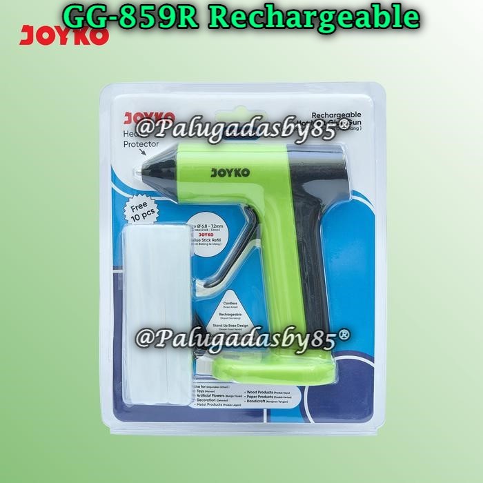 

(1 Set) GROSIR Rechargeable Glue Gun JOYKO GG-859R / Lem Tembak Tanpa Kabel Joyko GG-859R (1 Set)