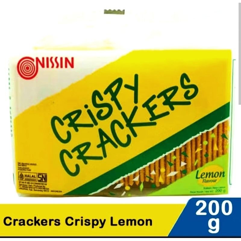 

Nissin CRISPY CRACKER lemon 200 gram - BON