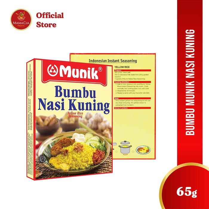 

Promo MUNIK Bumbu Instan Halal Sayur Asem Ayam Goreng Nasi Kuning Opor Soto Betawi Rawon Sambal Petai Semur - Nasi Kuning Munik