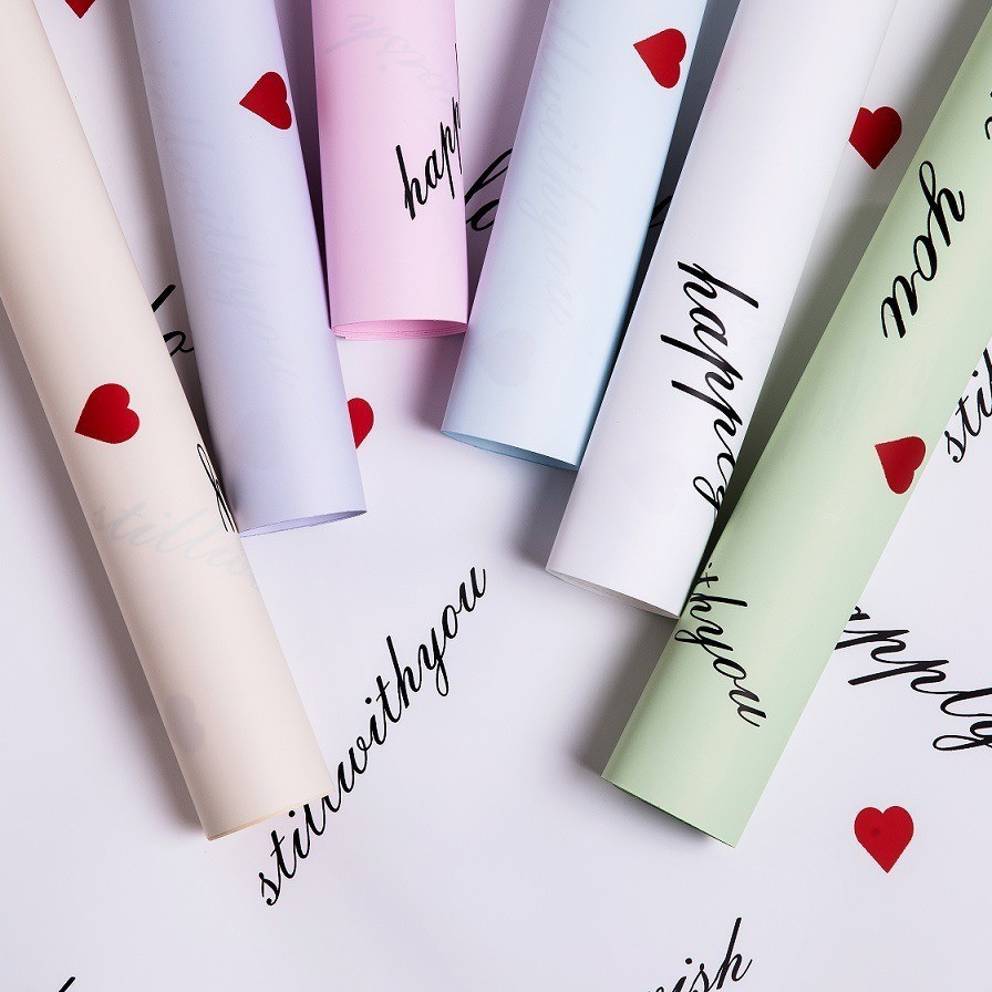 

Medok Paper - Wrapping Paper Kertas Buket Kado Bunga Florist Cellophane KB6166