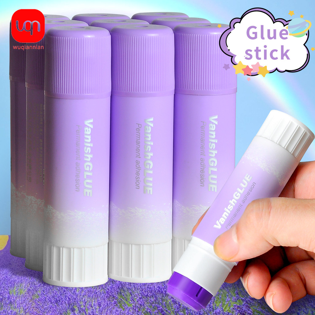 

21g Disappearing Purple Solid Glue Stick PVA for Student Stationery Solid Glue & Eyebrow High Viscosity School Supplies
