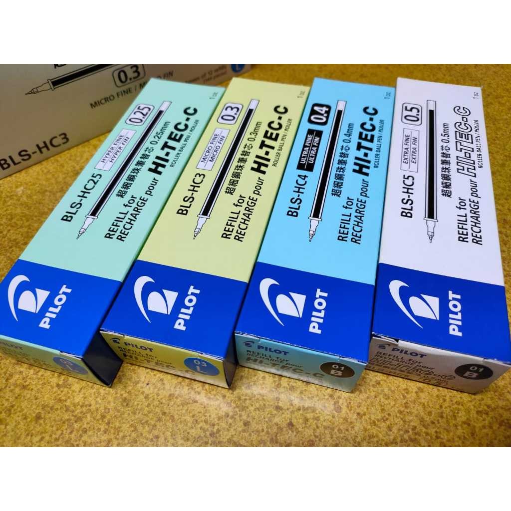

Isi Pilot Hi-Tec Tinta Presisi Permanen (0,25/0,3/0,4/0,5)mm