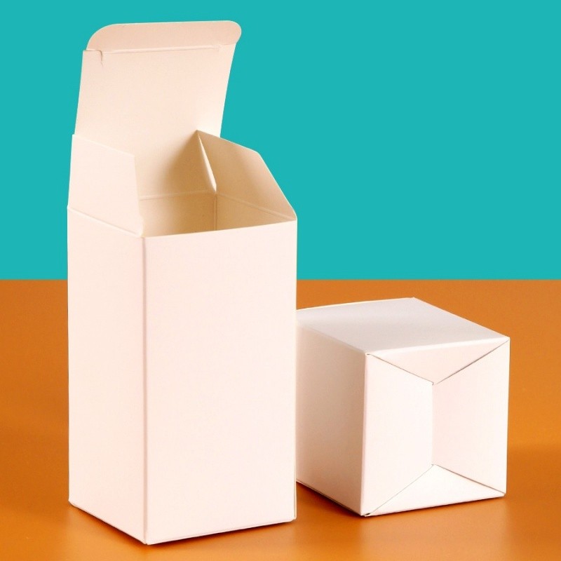 

50pcs White Cardboard Packaging Box Kraft Paper Box for Small Business Candy Chocolate Gift Boxes for Wedding Xmas Party