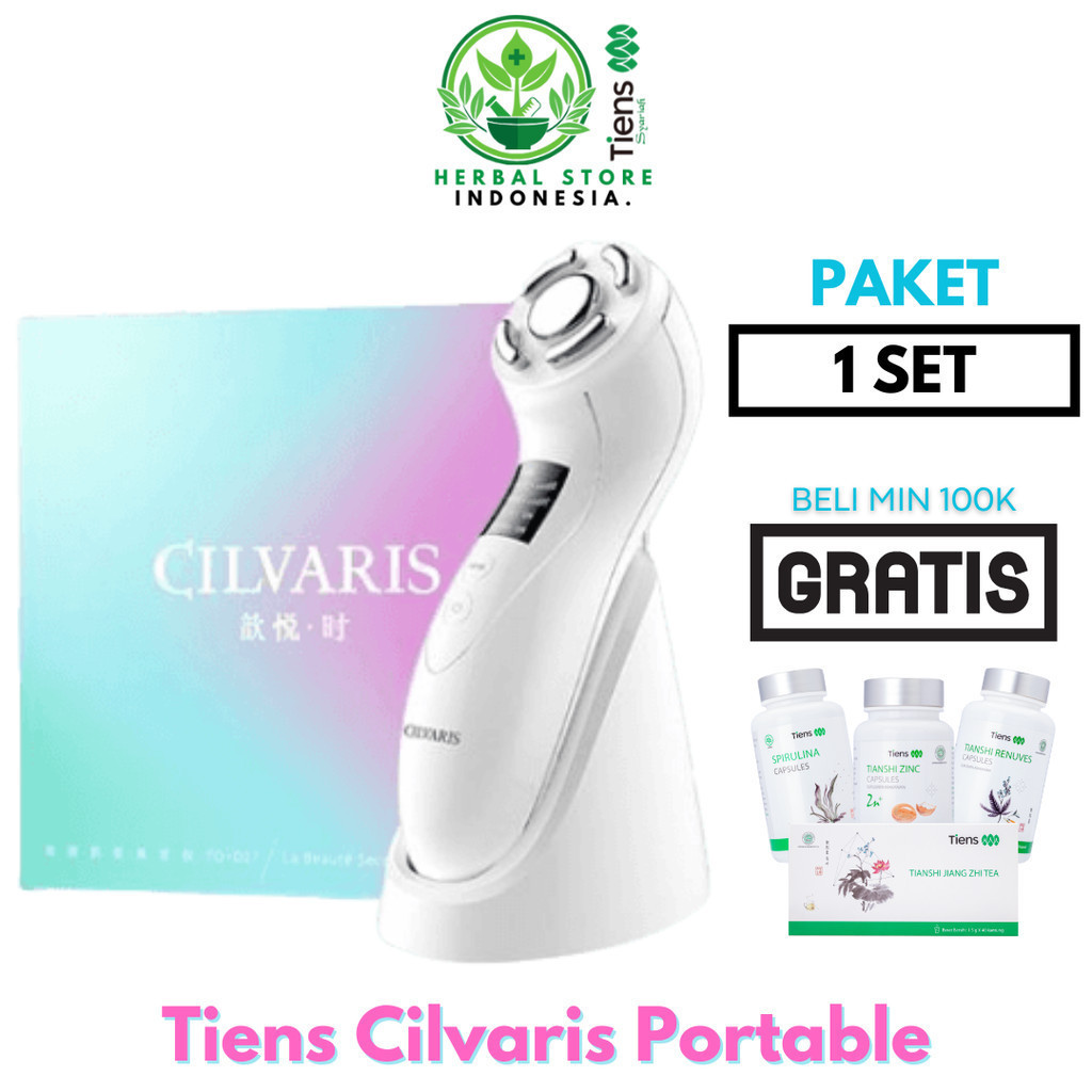 TIENS CILVARIS PORTABLE APPARATUS ALAT TREATMENT WAJAH