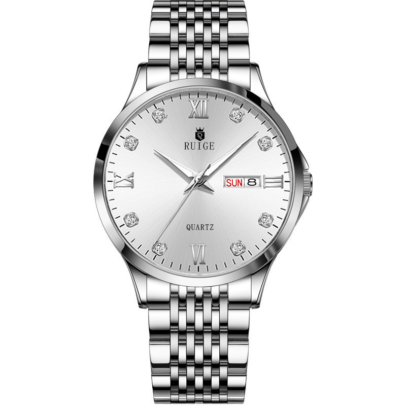 

Jam Tangan Pria Ultra-Tipis Baru Tahan Air Luminous Kalender Gaya Korea Jam Tangan Kuarsa