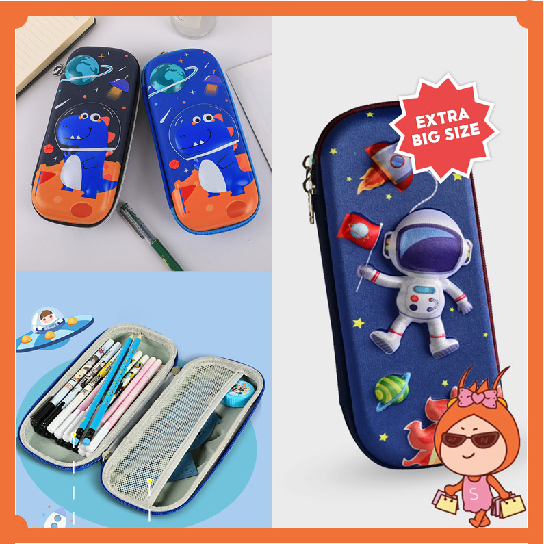 

Reseller Welcome - S5626 Kotak Alat Tulis / Tempat Pensil 3D Model Terbaru / Tempat Pensil Anak Sekolah 3D Bahan EVA Anti Air / Kotak Pensil