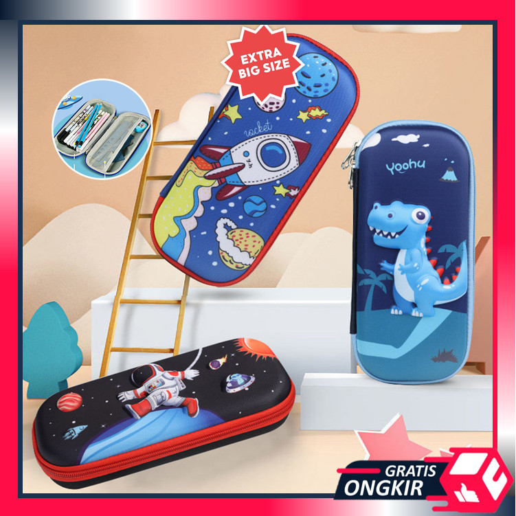 

Gratis Ongkir - S5626 Tempat Pensil 3D Model Terbaru / Kotak Pensil / Tempat Pensil Anak Sekolah 3D