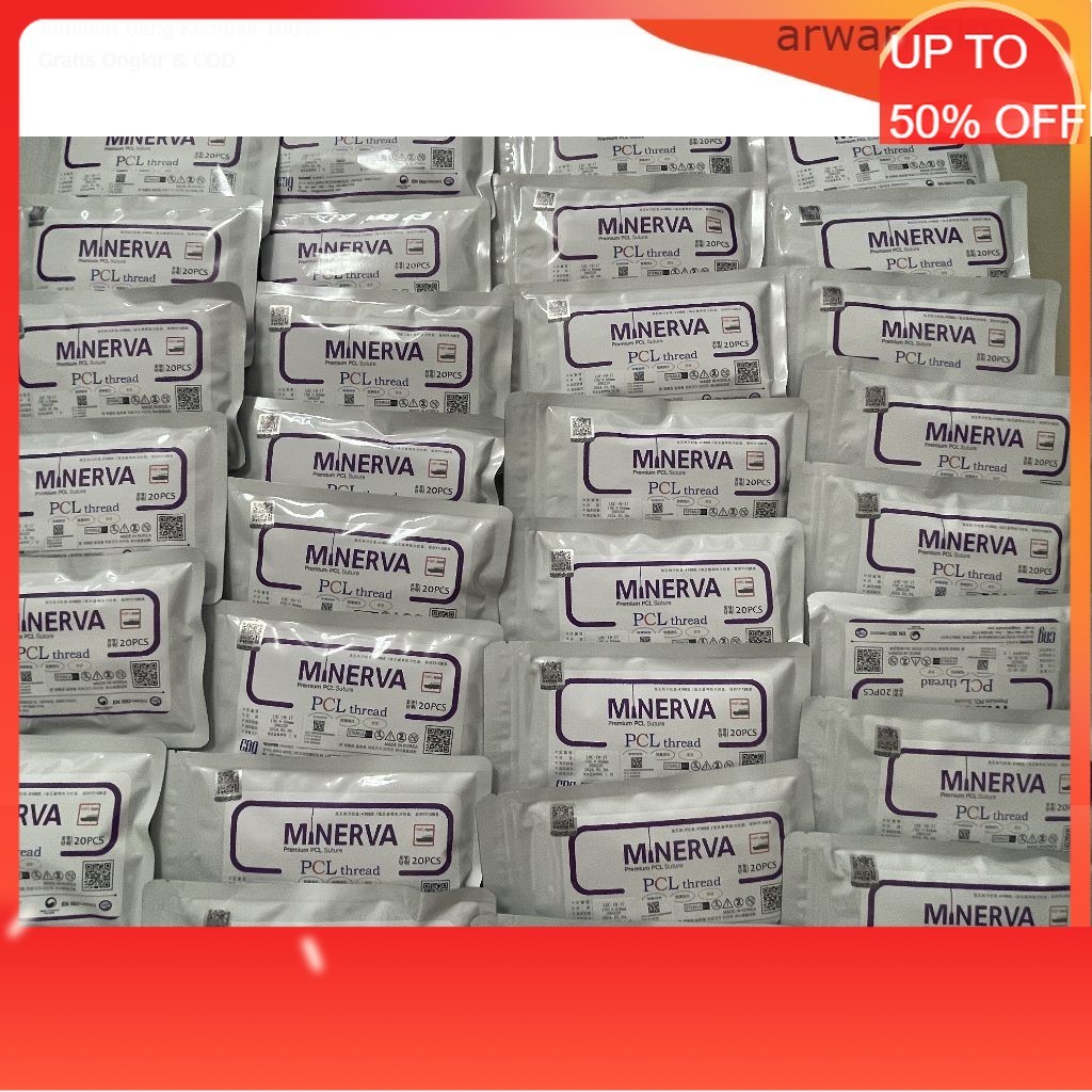 MADE IN KOREA 2PCS Minerva  benang  hidung  PDO&PCL  19g*60mm&19g*38mm/1 pack