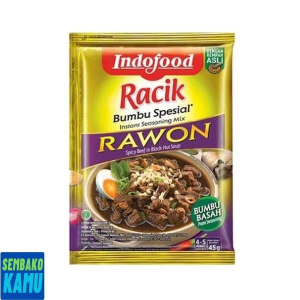 

Indofood Racik Bumbu Special Rawon 45 gr