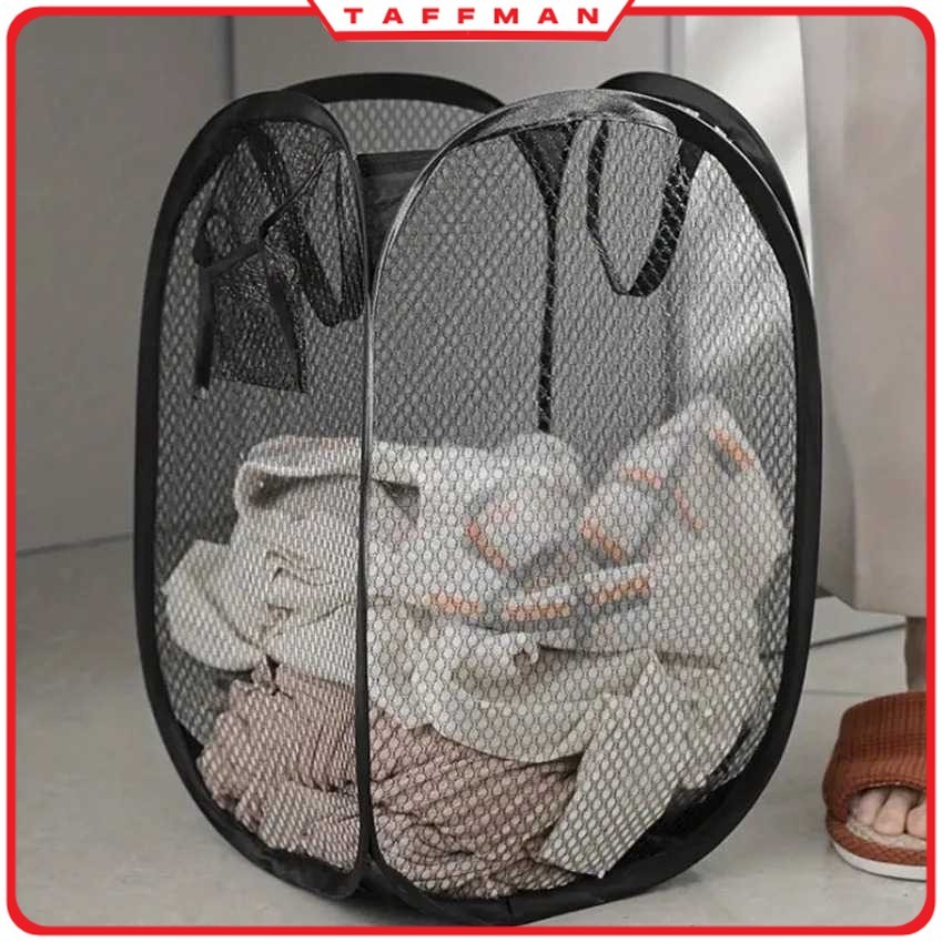 TM - Keranjang Laundry Lipat Storage Bag Dirty Clothes - Jn24