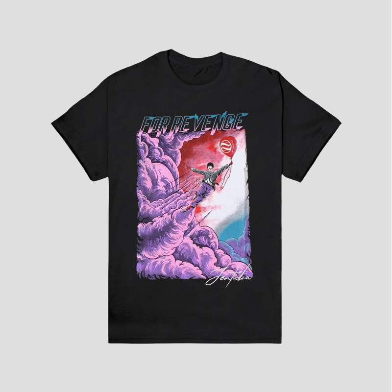 T-Shirt For Revenge - Jentaka Ver. 2 T-Shirt Bahan Cotton Combed 24s Tebal