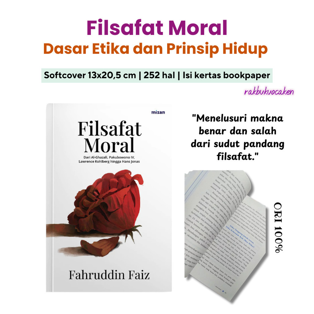 Buku Filsafat  - Filsafat Moral - Fahruddin Faiz