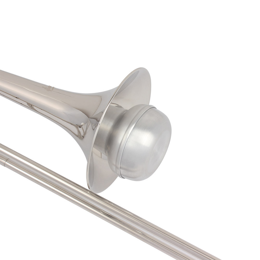 Tenor Slide Trombone Aluminum Alloy Mute Musical  Device  Trombone Tonometer Long Trombone Instrumen