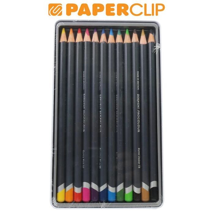 

TERLARIS! PENSIL WARNA DERWENT SET PROCOLOUR 12 TIN 2302505DW