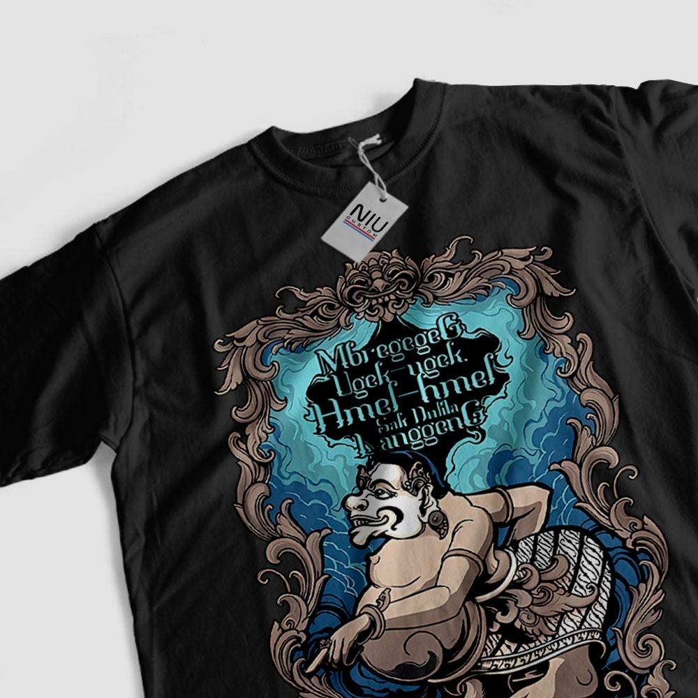 Kaos Bijak Jawa Semar - Baju Tanah Jawa Ditro Terbaru Keren - Tshirt Java Culture Viral Bahan premiu