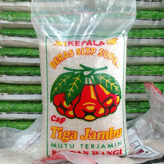 

PROMO! beras tiga jambu pandan wangi 5kg