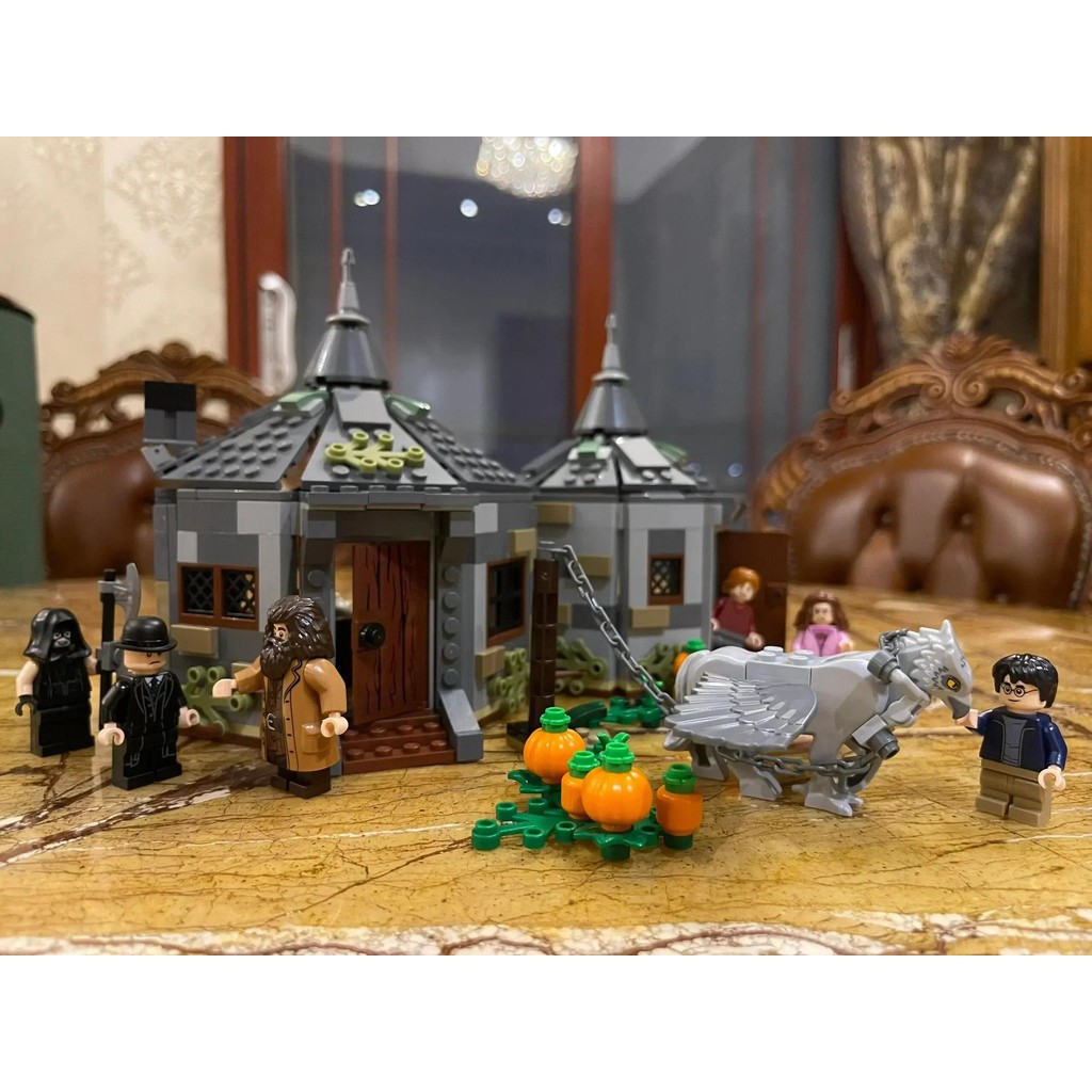 496pcs Compatible With 75947 Magical World of Wizards Hagrid's Hut Building Blocks Toy Model For Boy