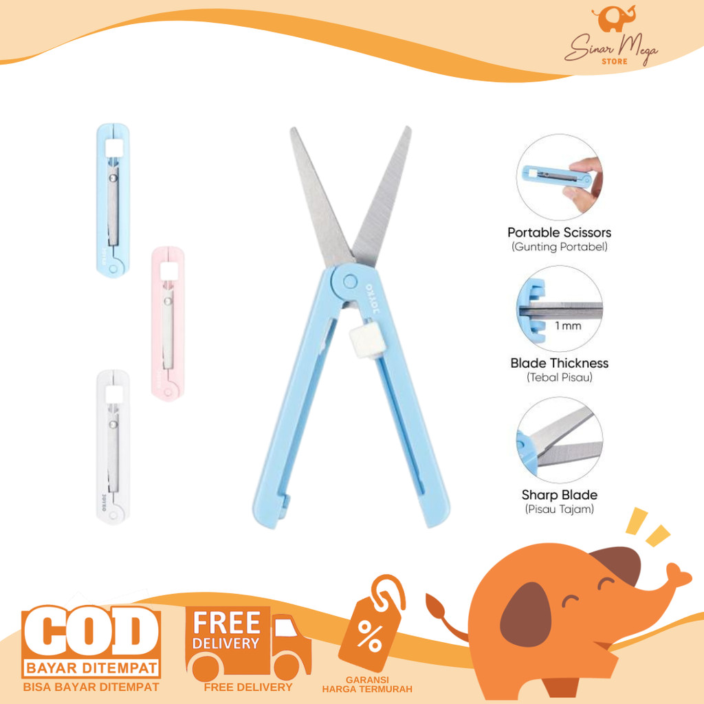 

Joyko Gunting Mini Portable Scissors SC-23