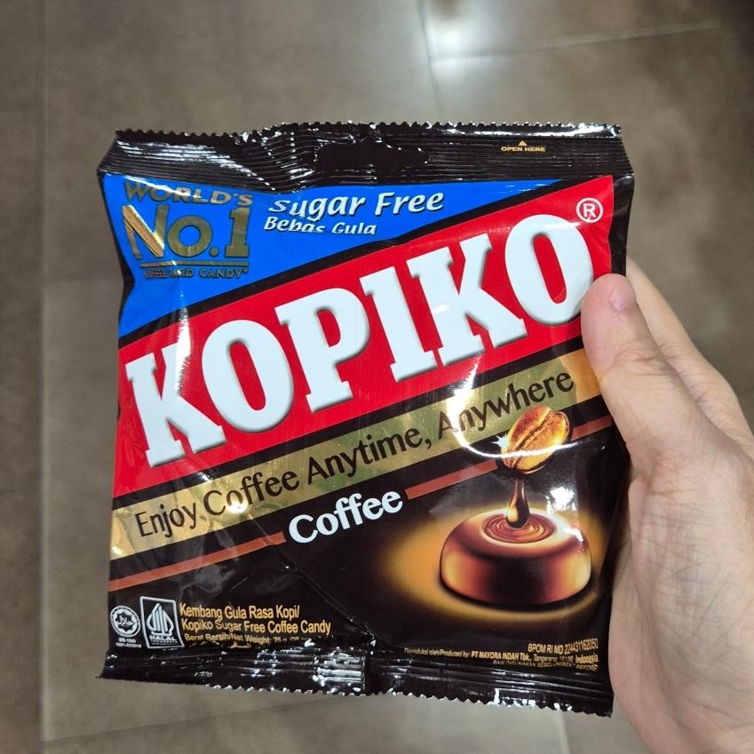 

Kopiko SUGAR FREE Coffee Candy Permen Kopi 75gr