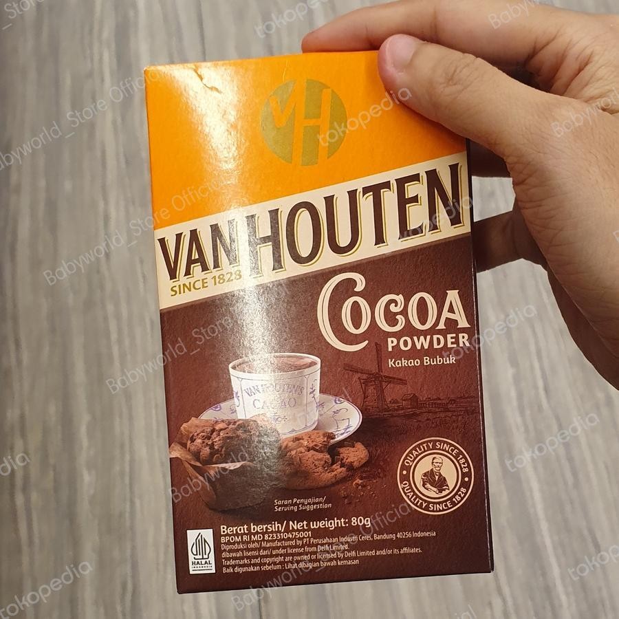 

Van Houten Cocoa Powder Bubuk Kakao Coklat 80gr / 165gr