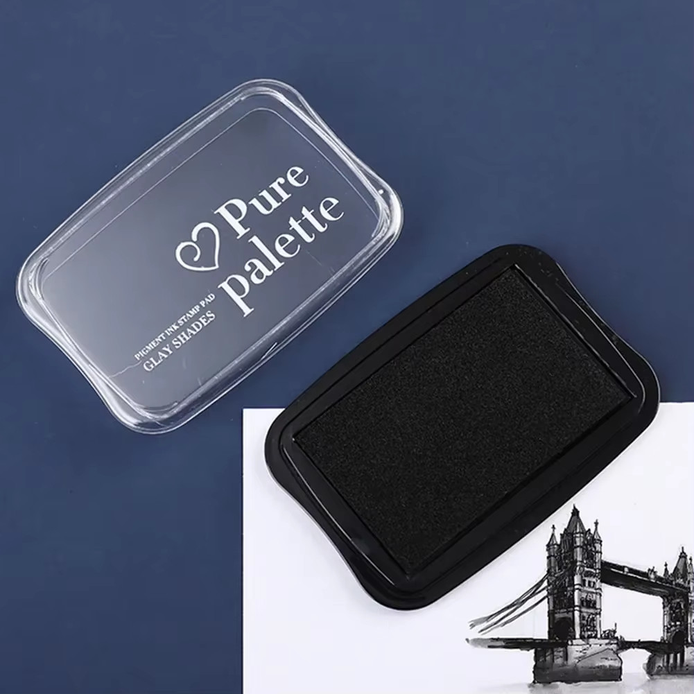 

Package Contents Mm Solid Ink Pad Stamp Black Blue Crimson Purple Plastic Sponge Mm Manual Measurement Deviation