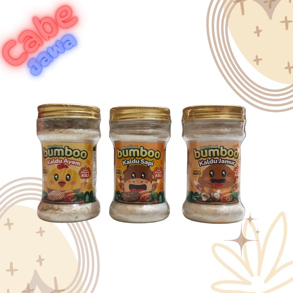 

Bumboo Kaldu Ayam, Sapi, Jamur Tanpa MSG dan Pengawet 75gr