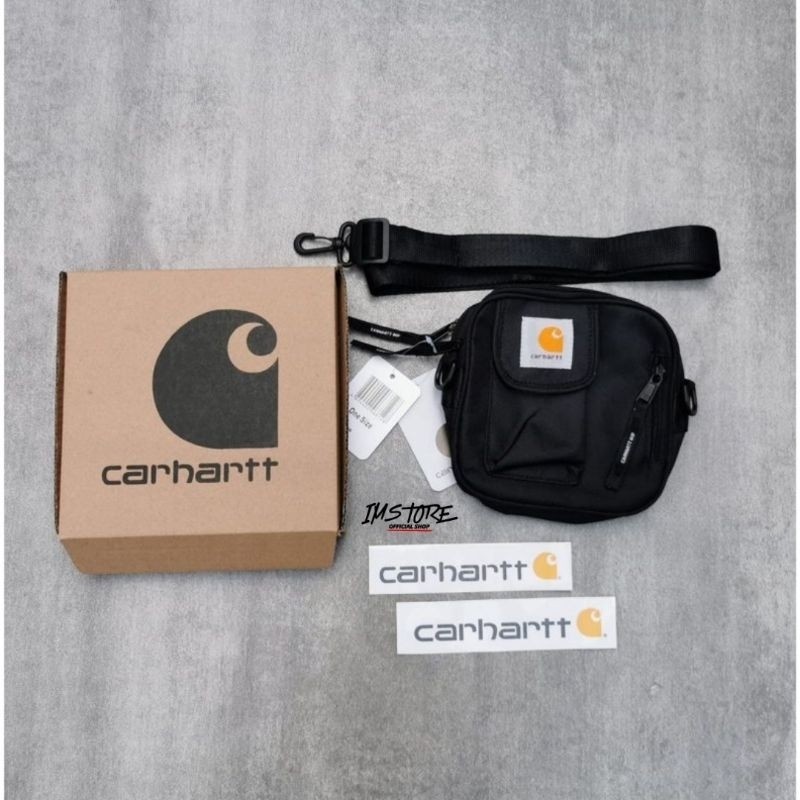 ZJ67TG Tas selempang pria dan Wanita Essentials Fullset free Box & Sticker