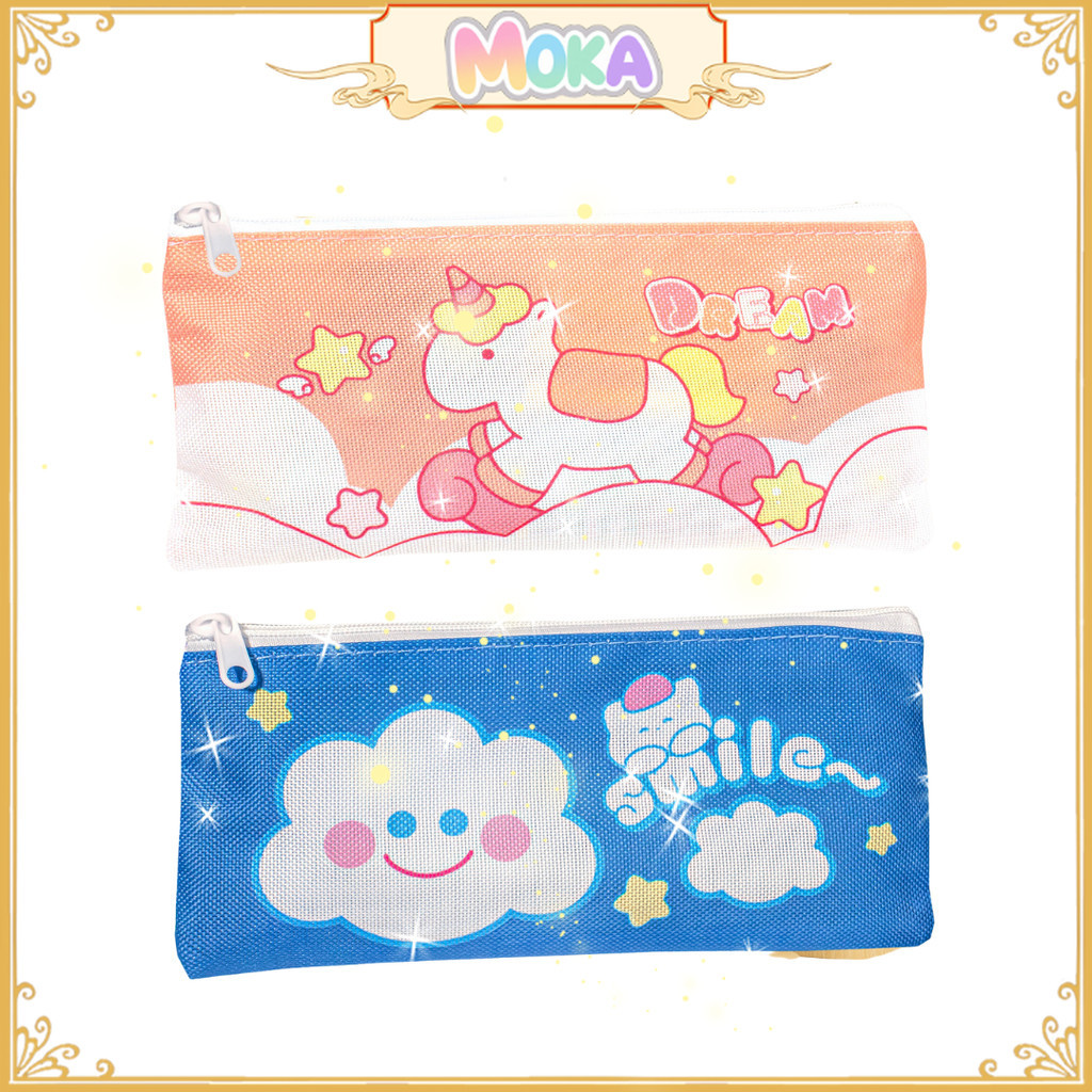 

MOKA Kotak Pensil Motif Lucu Unik Simple Dan Murah / Tempat Alat Tulis Simple Kartun MKA41