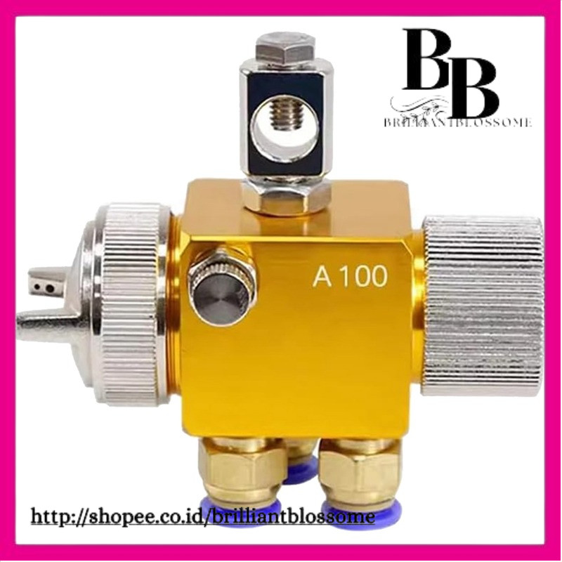 A84X-Automatic Paint Spray-Gun Mini Sprayer A-100 Painting Pneumatic Tools For Wave-Soldering Plasti