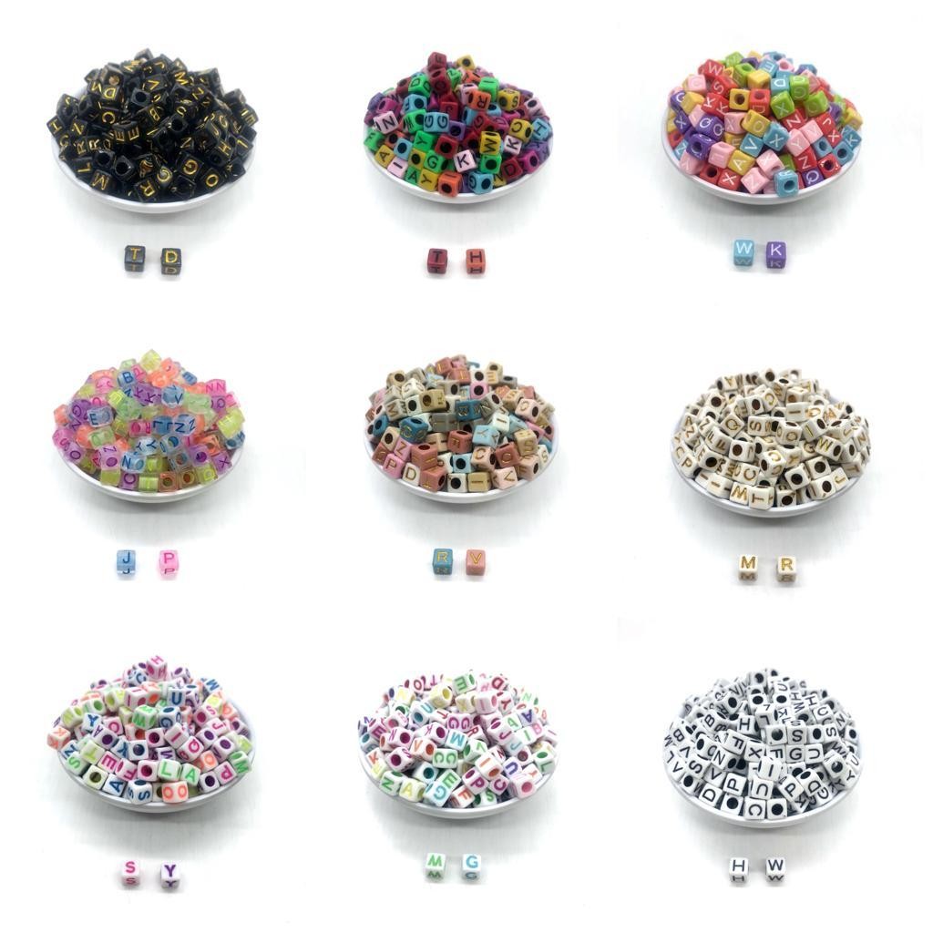 450gram Mote Manik Huruf 6x6 Kotak Persegi